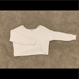Hollister Cropped Knitted Sweater